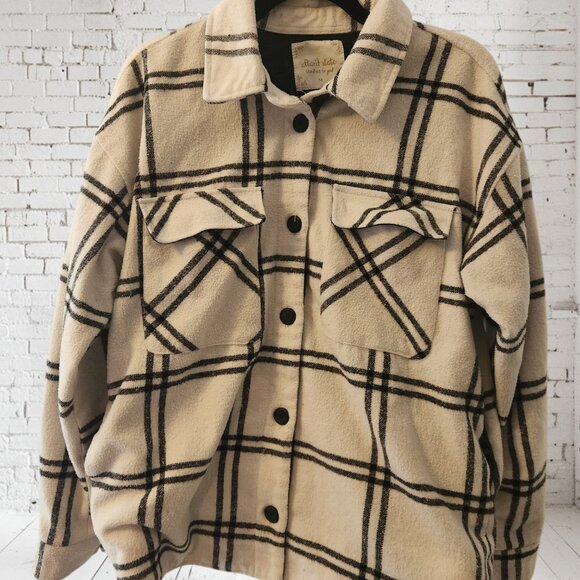 Altar’d State Plaid Shacket – Women’s Medium - Picture 1 of 11
